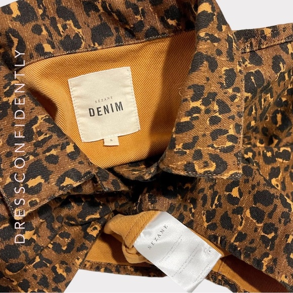 SÉZANE Will Jacket - Leopard - Picture 10 of 10